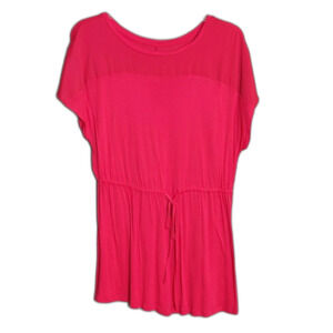 Mossimo Hot Pink Swim Cover Women's L